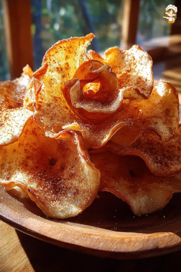 Preparation of Baked Apple Chips Recipe