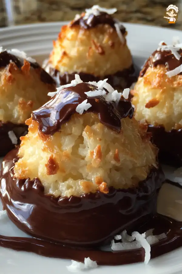 Preparation of Chocolate Coconut Macaroons