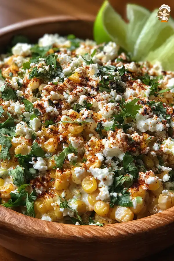 Preparation of Mexican Street Corn Salad Recipe