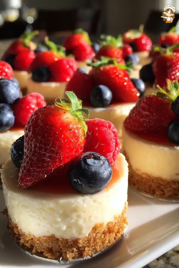 Preparation of Mini Cheesecake Bites Recipe