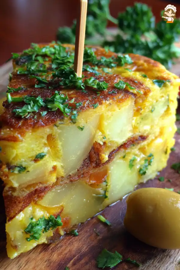 Preparation of Tortilla Española Pintxo Recipe