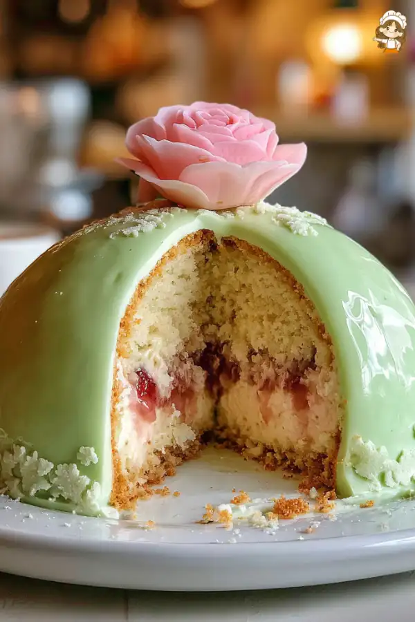Preparation of the Swedish Princess Cake Recipe