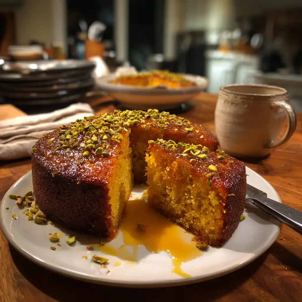 Orange Pistachio Cake