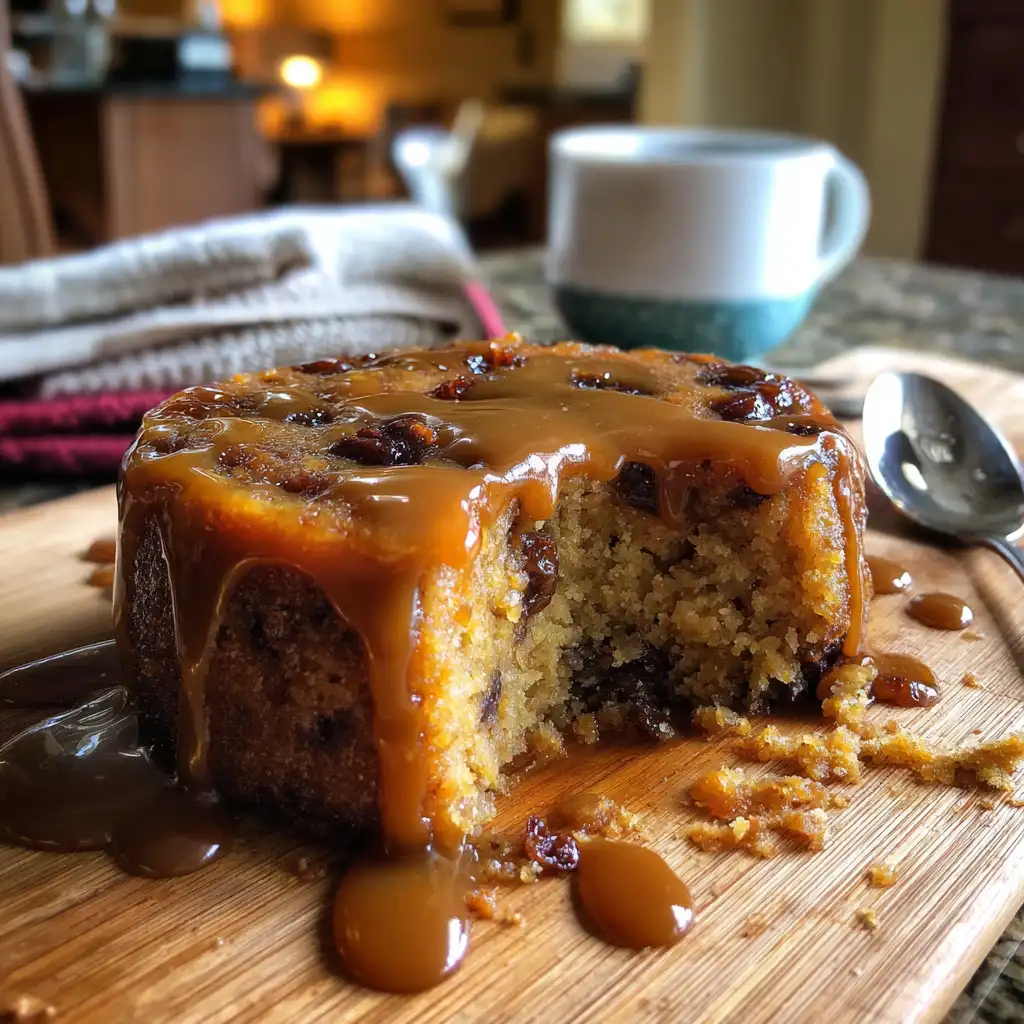 Sticky Toffee Pudding with Caramel Sauce