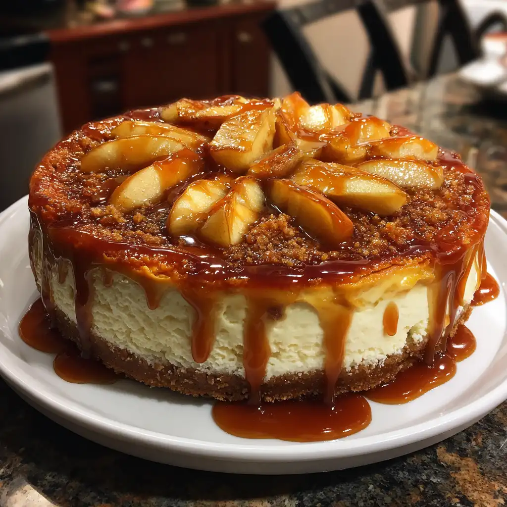 Caramel Apple Cheesecake Recipe
