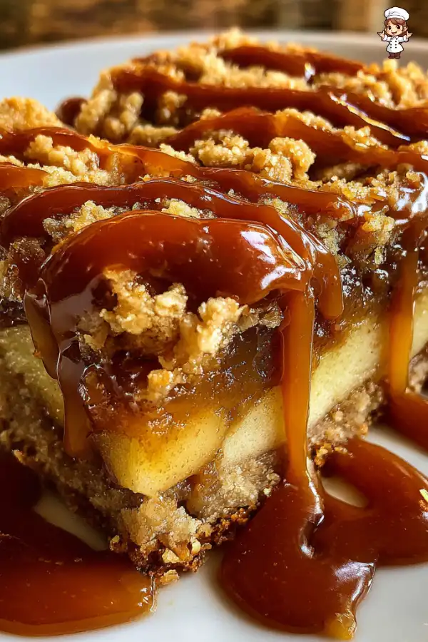 Caramel Apple Pie Bars