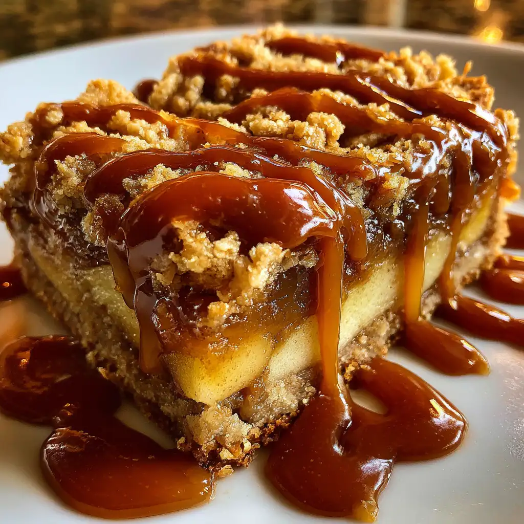 Caramel Apple Pie Bars