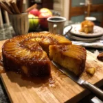 Caramel Apple Upside Down Cake