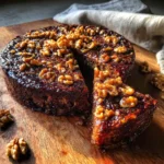 Chocolate Date Cake with Walnuts Recipe