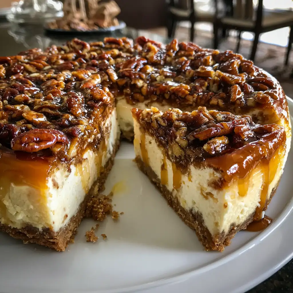 Maple Pecan Pie Cheesecake Recipe