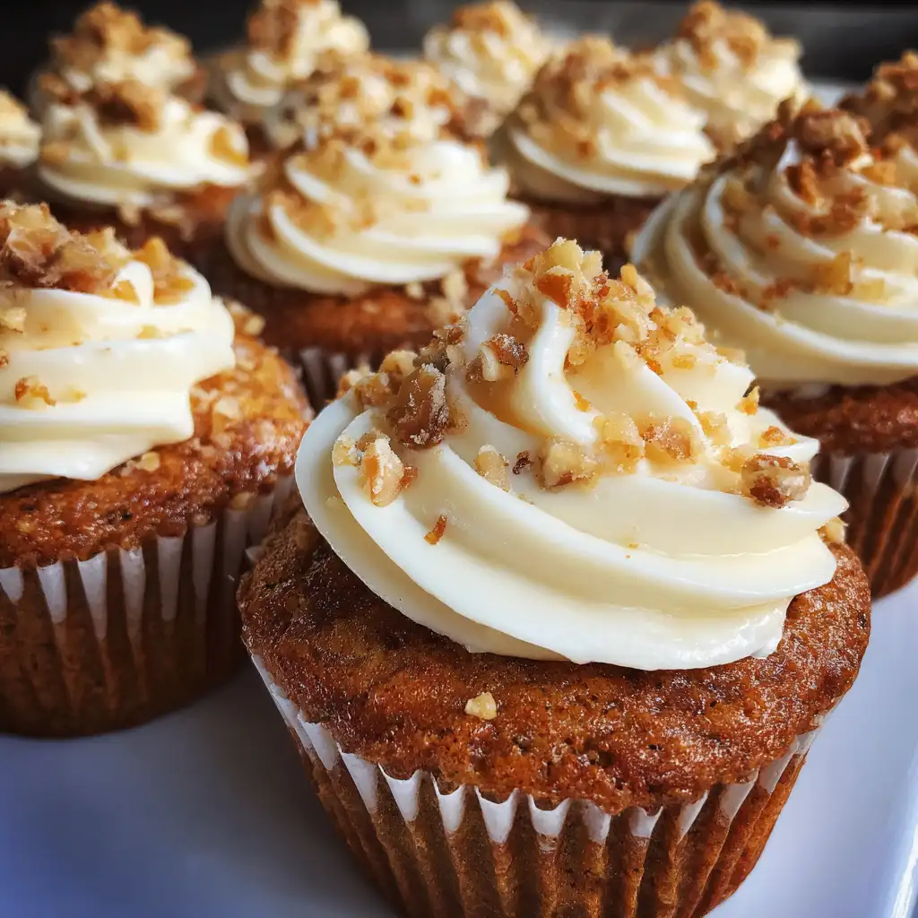 Maple Walnut Cupcakes with Cream Cheese Frosting Recipe