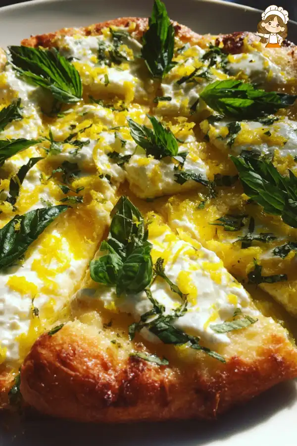 Preparation of Lemon Pizza Recipe