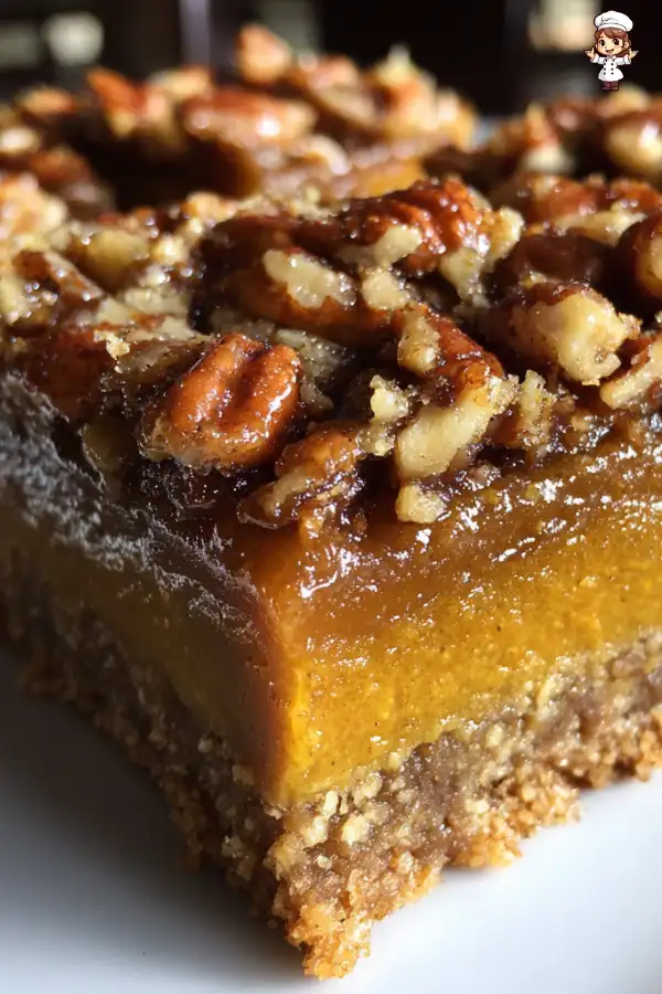 Pumpkin Pecan Pie Bars Recipe