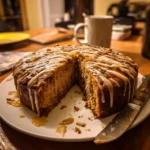 Spiced Date Cake with Cinnamon Drizzle Recipe