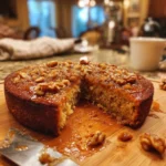 Sticky Maple Walnut Cake Recipe